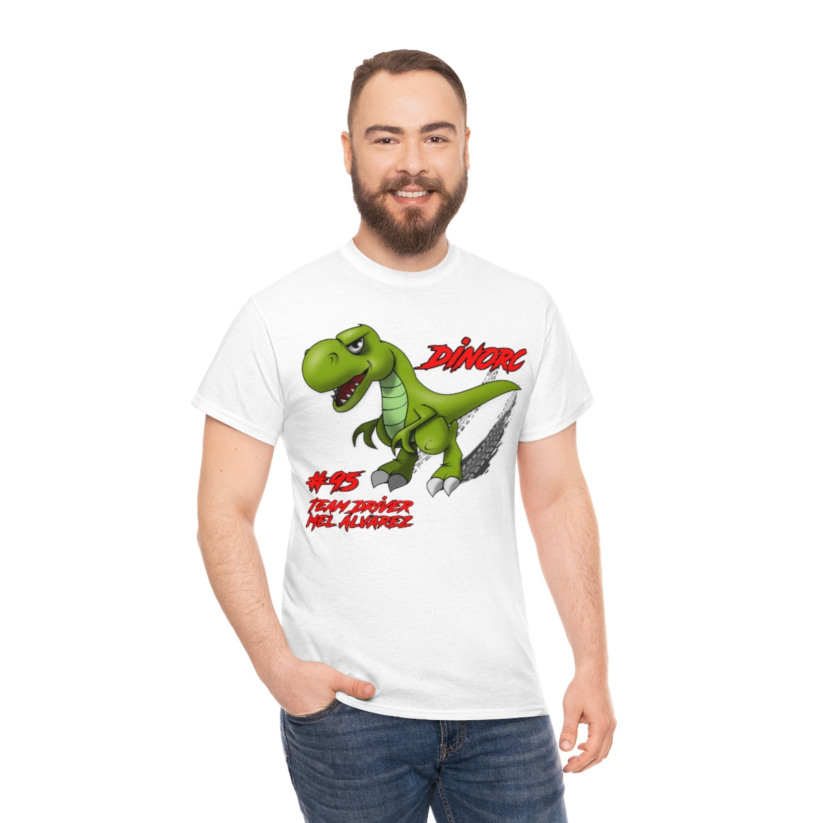 Team Driver Mel Alvarez DinoRc Logo T-Shirt S-5x
