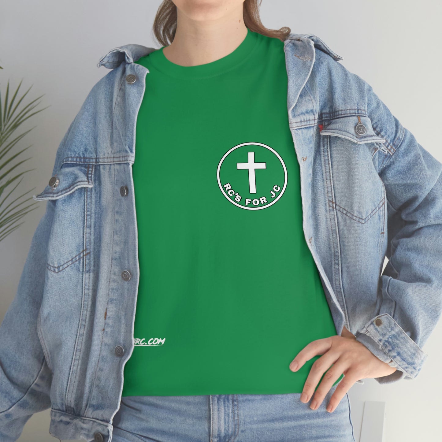 RCSFORJC White Logo Front Back T-Shirt 10 colors S-5x