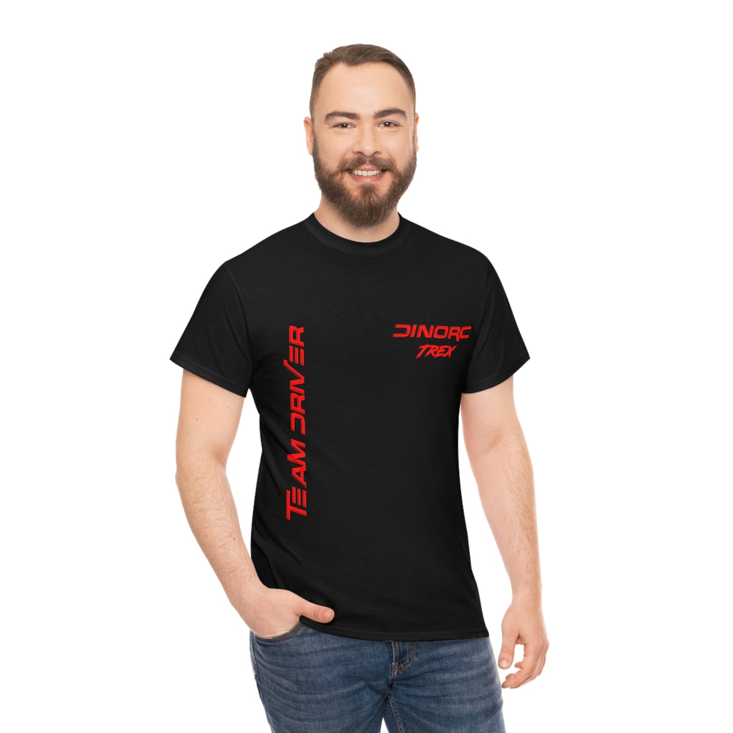 Team Driver Anthony Johnson (TRex) Front and Back DinoRc Logo T-Shirt S-5x 5 colors