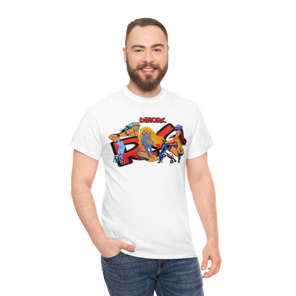 RC Girls With DinoRc Logo T-Shirt S-5x Black White Green Blue Red