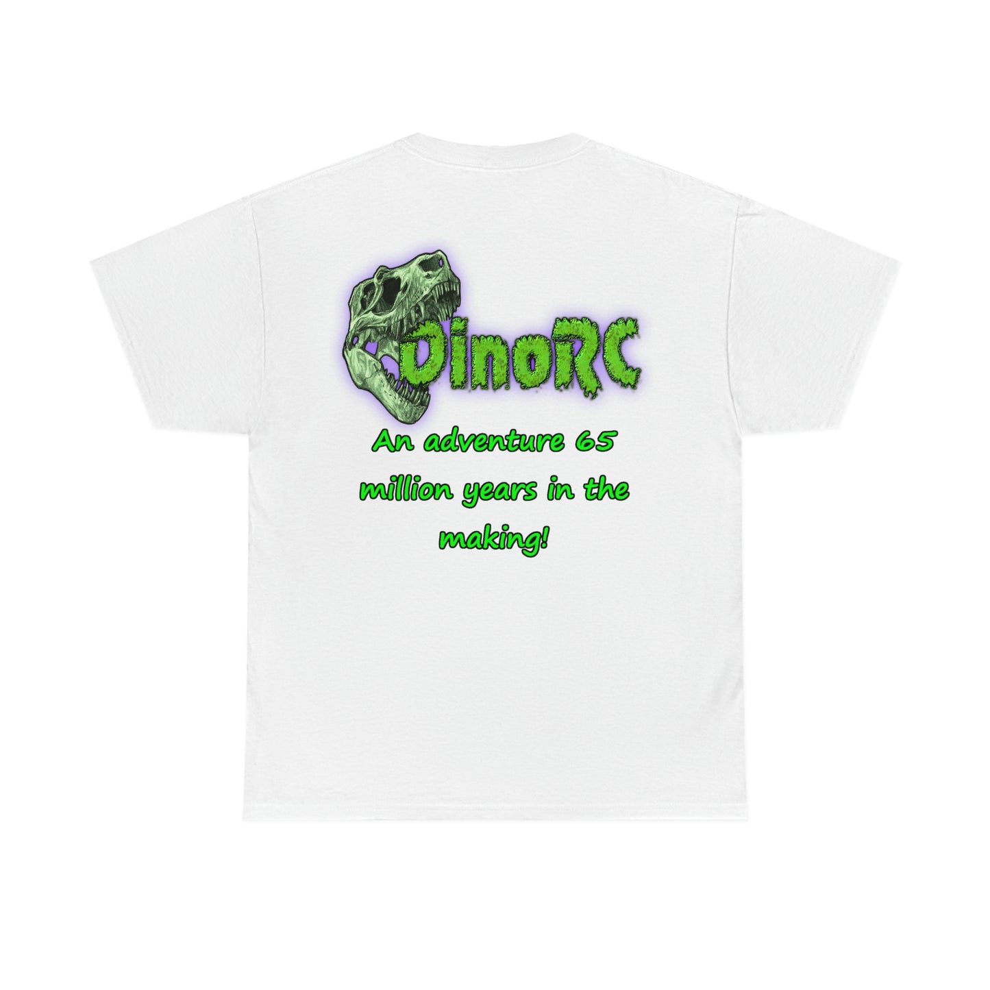 Dinoline Front Back DinoRc Logo T-Shirt S-5x 5 colors