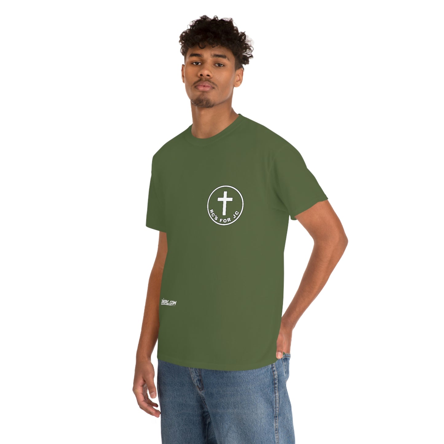 RCSFORJC White Logo Front Back T-Shirt 10 colors S-5x