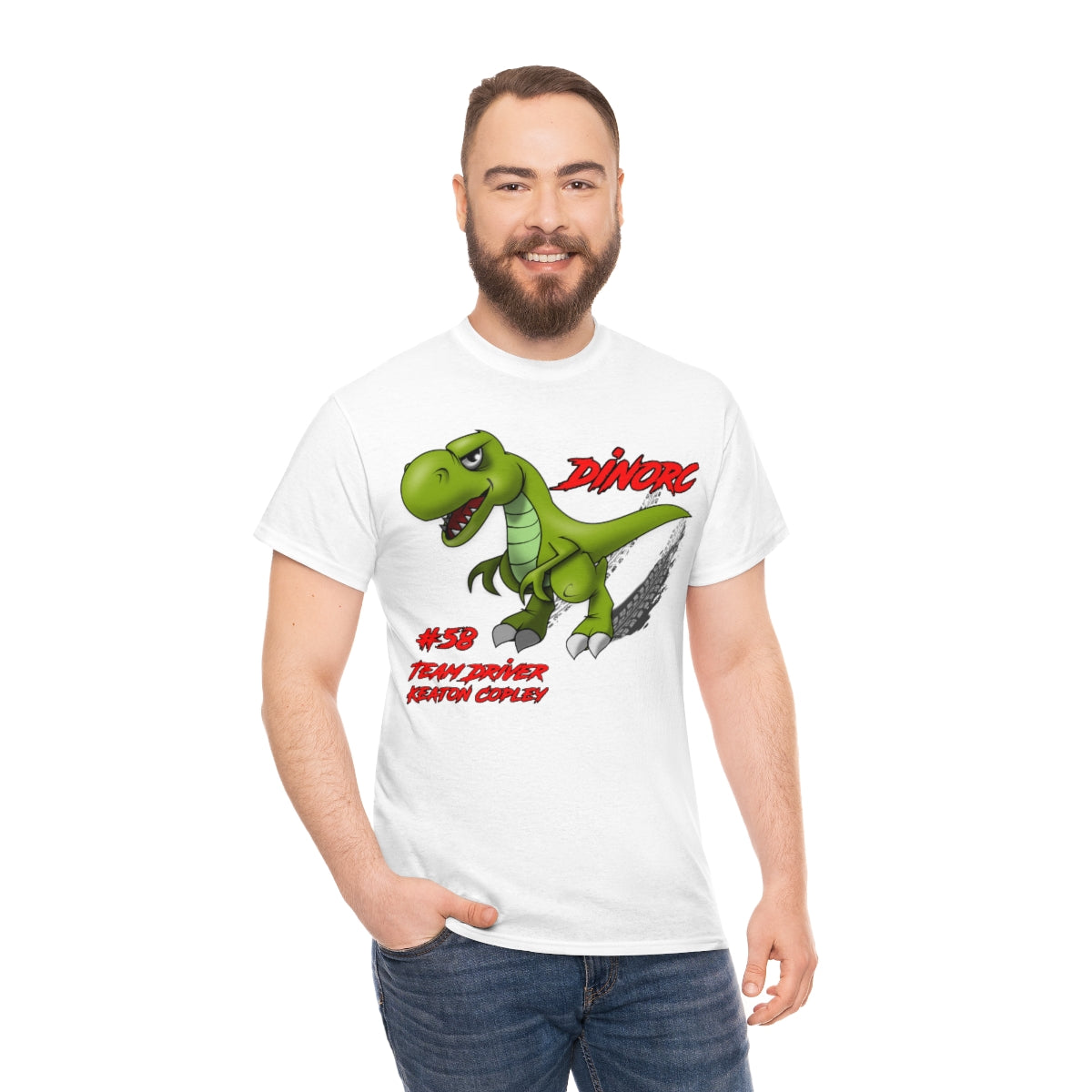 Team Driver Keaton Copley DinoRc Logo T-Shirt S-5x