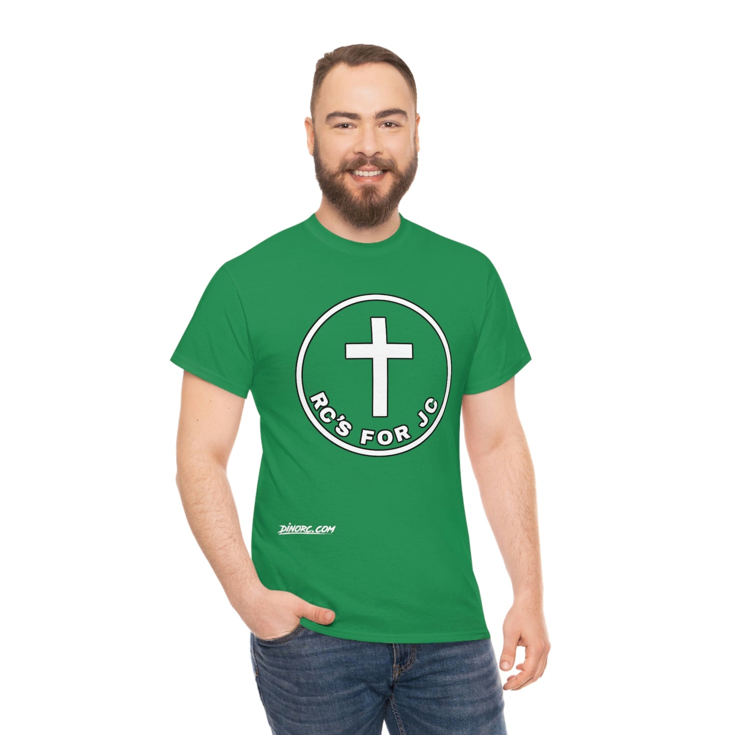 RCSFORJC White Logo 10 color Front only T-Shirt 10 colors S-5x