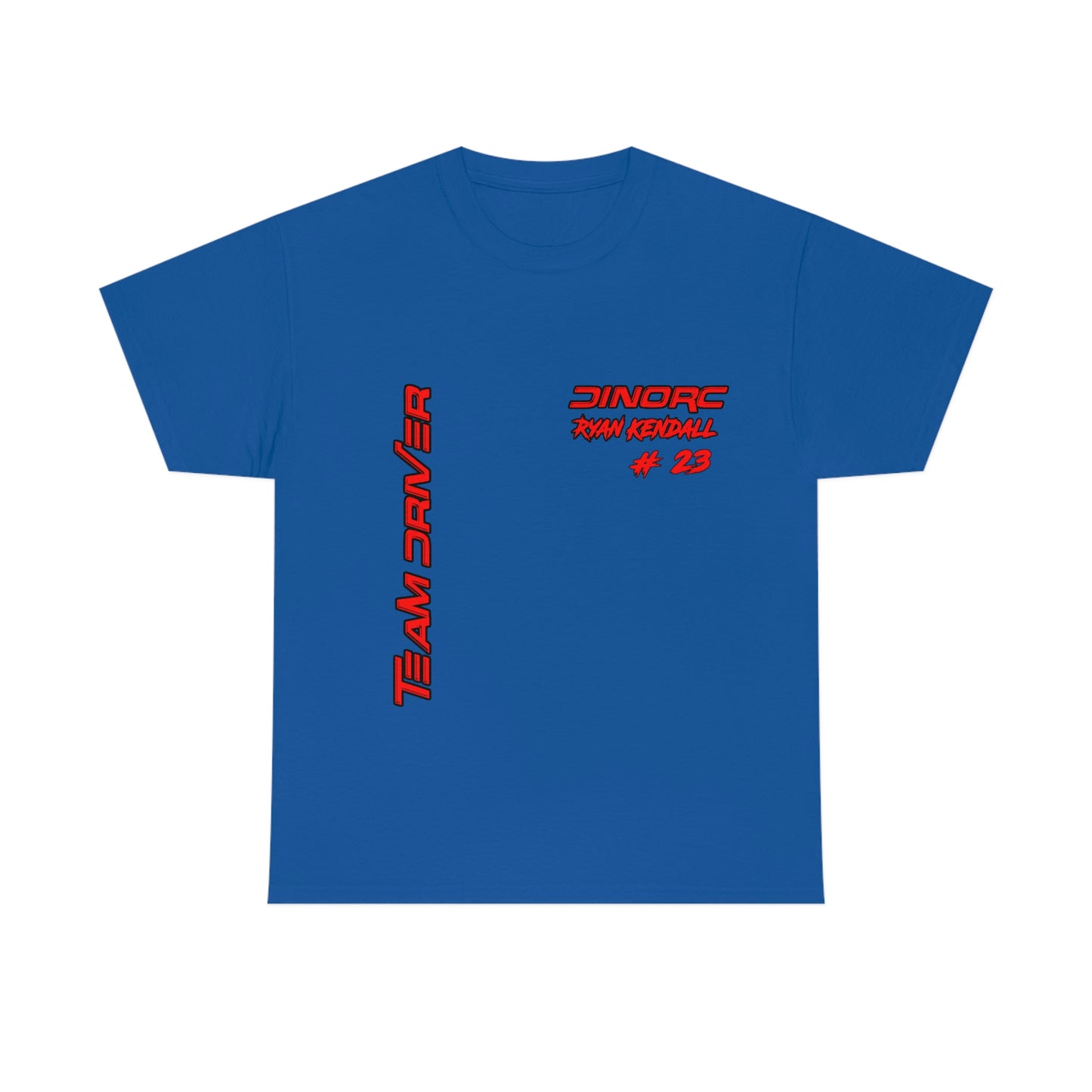Team Driver Ryan Kendall Front and Back DinoRc Logo T-Shirt S-5x 5 colors