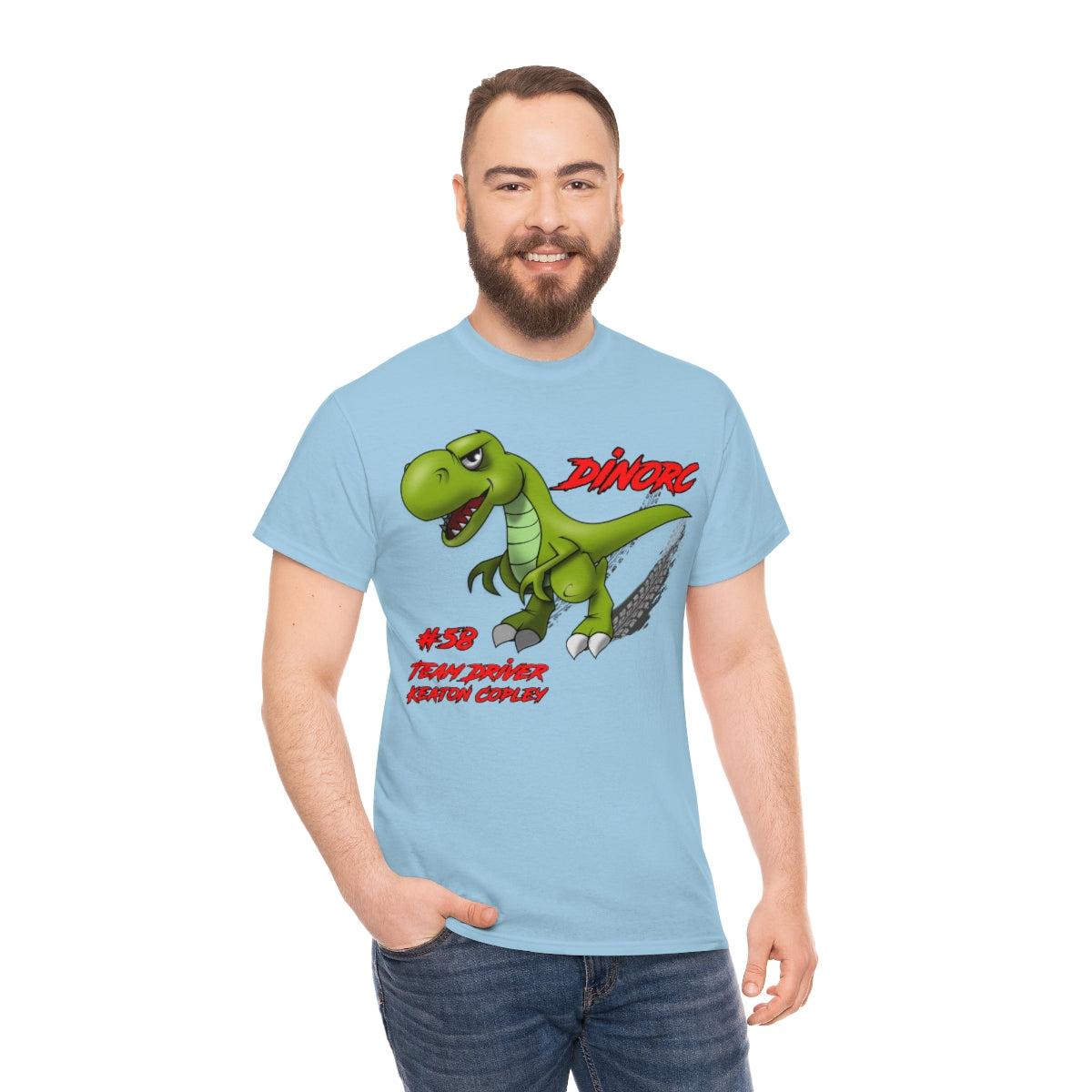 Team Driver Keaton Copley DinoRc Logo T-Shirt S-5x