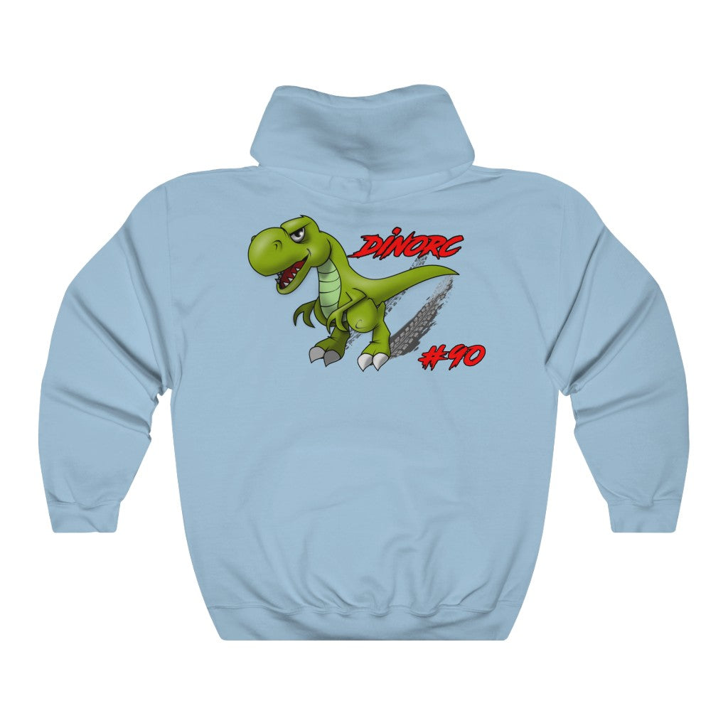 Team Driver Kenith Hurley DinoRC Logo Front Back Heavy Blend™ Hooded Sweatshirt