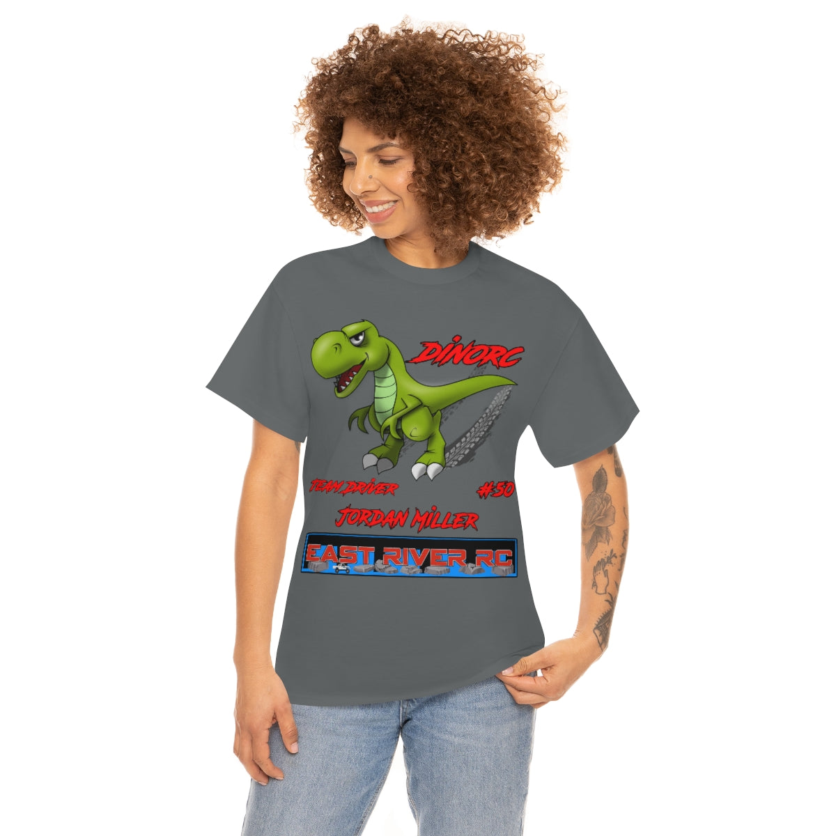 Team Driver Jordan Miller DinoRc Logo T-Shirt S-5x