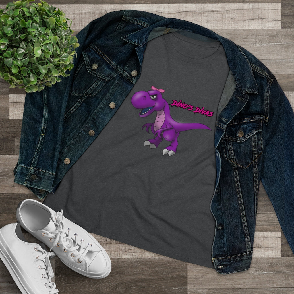 Dino's Divas Women's DinoRC Logo Premium Tee