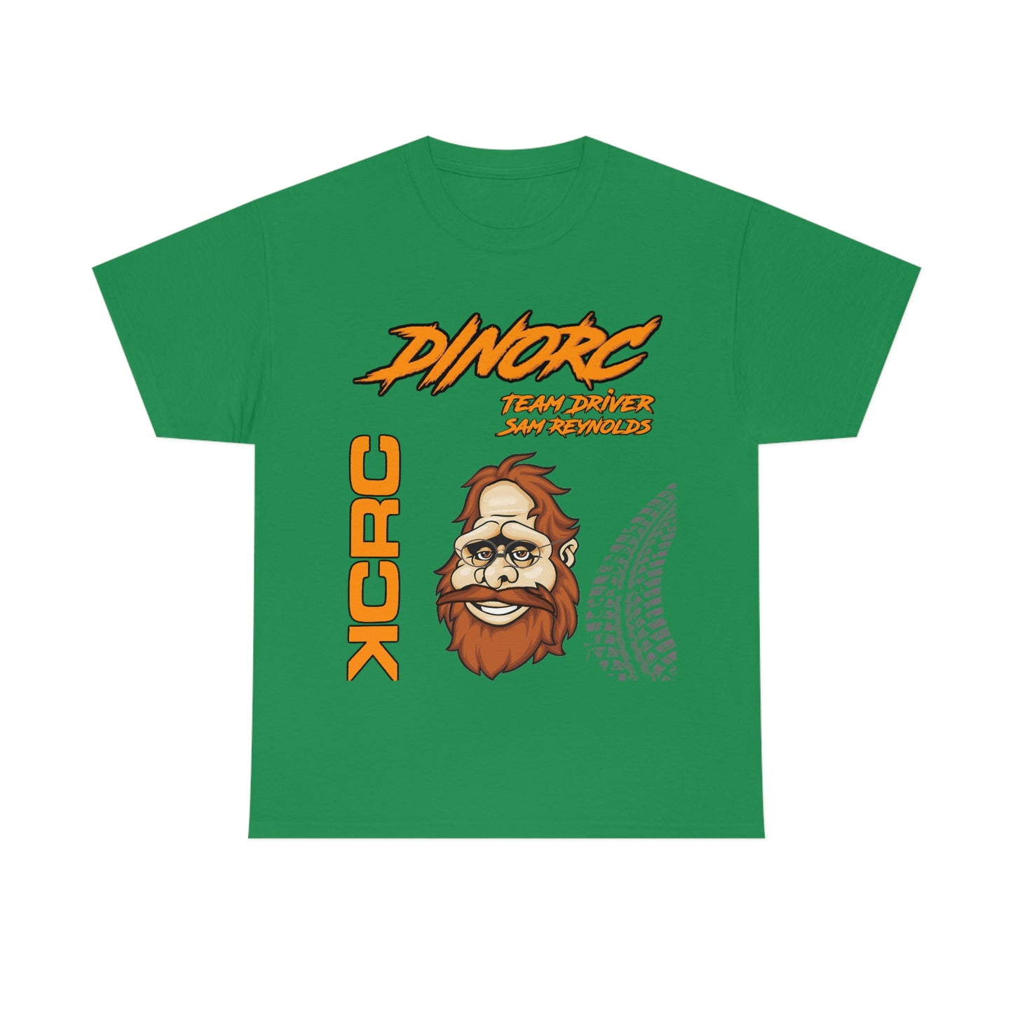 Team Driver Sam Reynolds Front and Back DinoRc Logo T-Shirt S-5x 5 colors