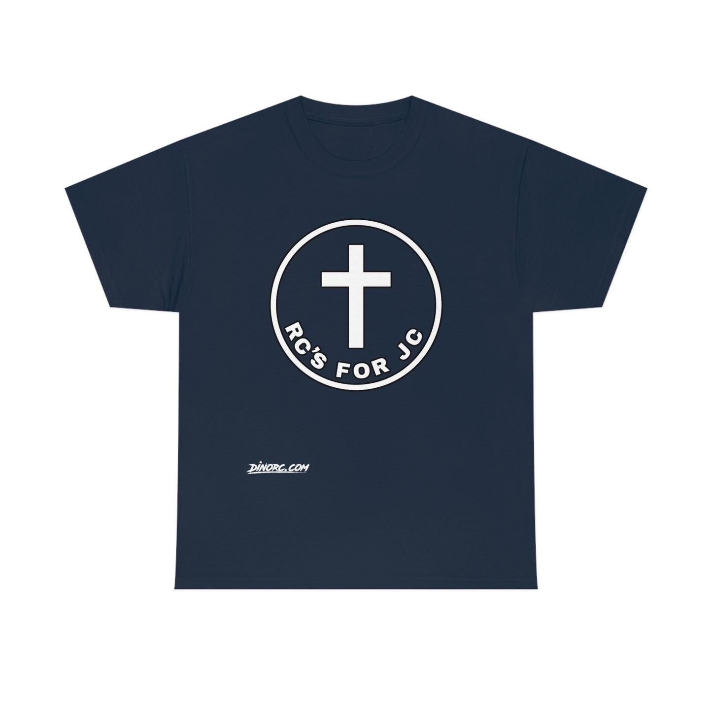 RCSFORJC White Logo 10 color Front only T-Shirt 10 colors S-5x