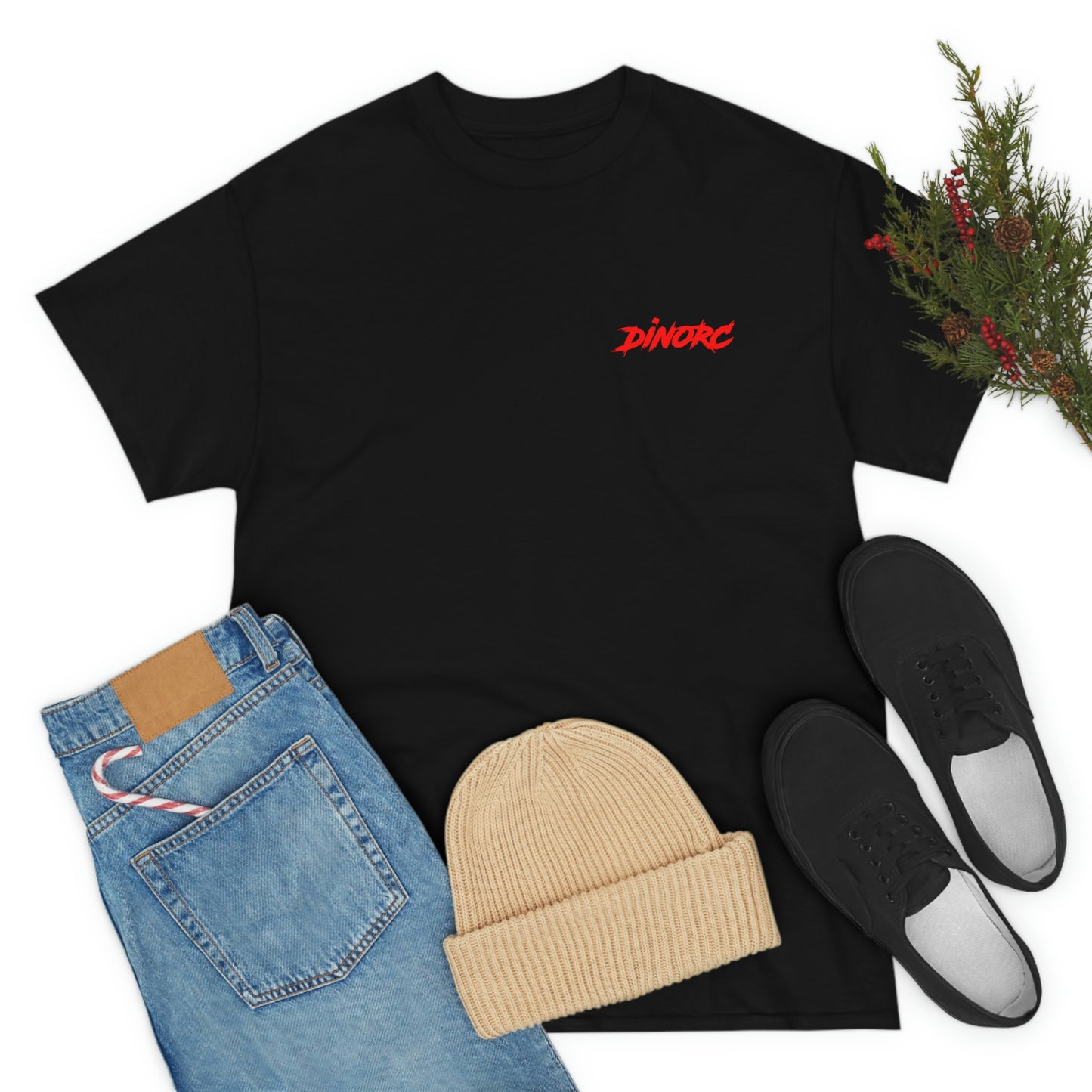 Low N Slow Front Back DinoRc Logo T-Shirt S-5x Black or Blue