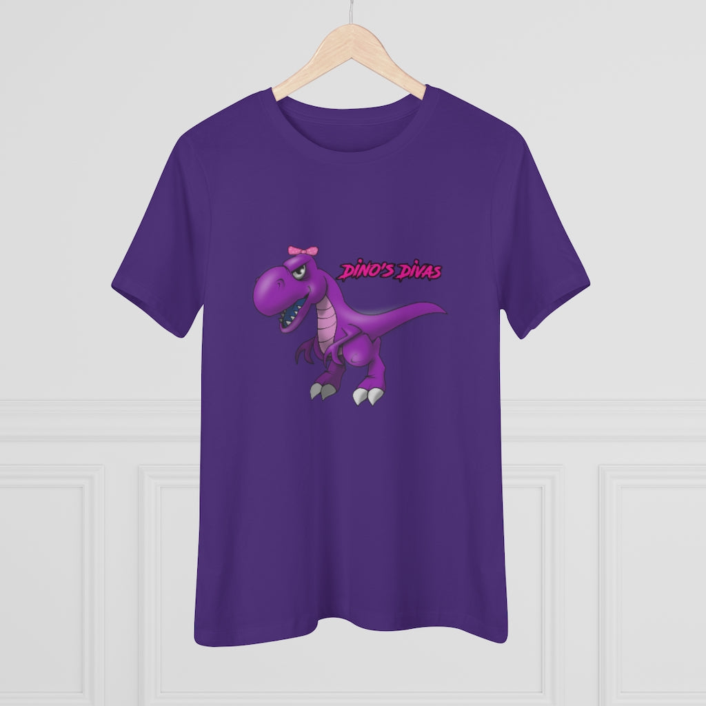 Dino's Divas Women's DinoRC Logo Premium Tee