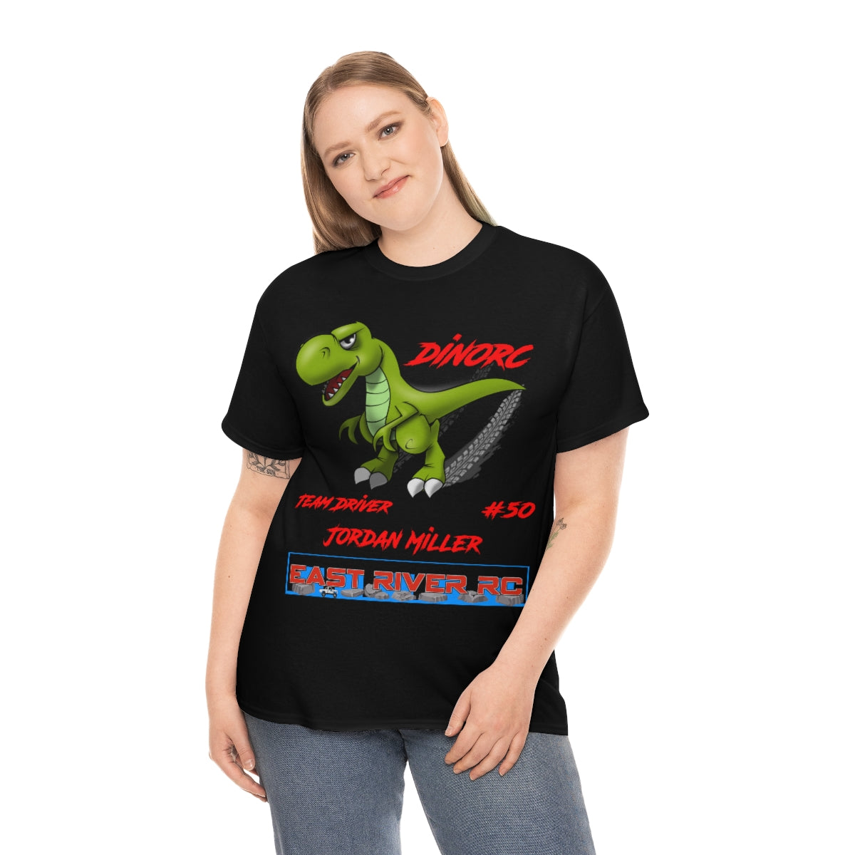 Team Driver Jordan Miller DinoRc Logo T-Shirt S-5x