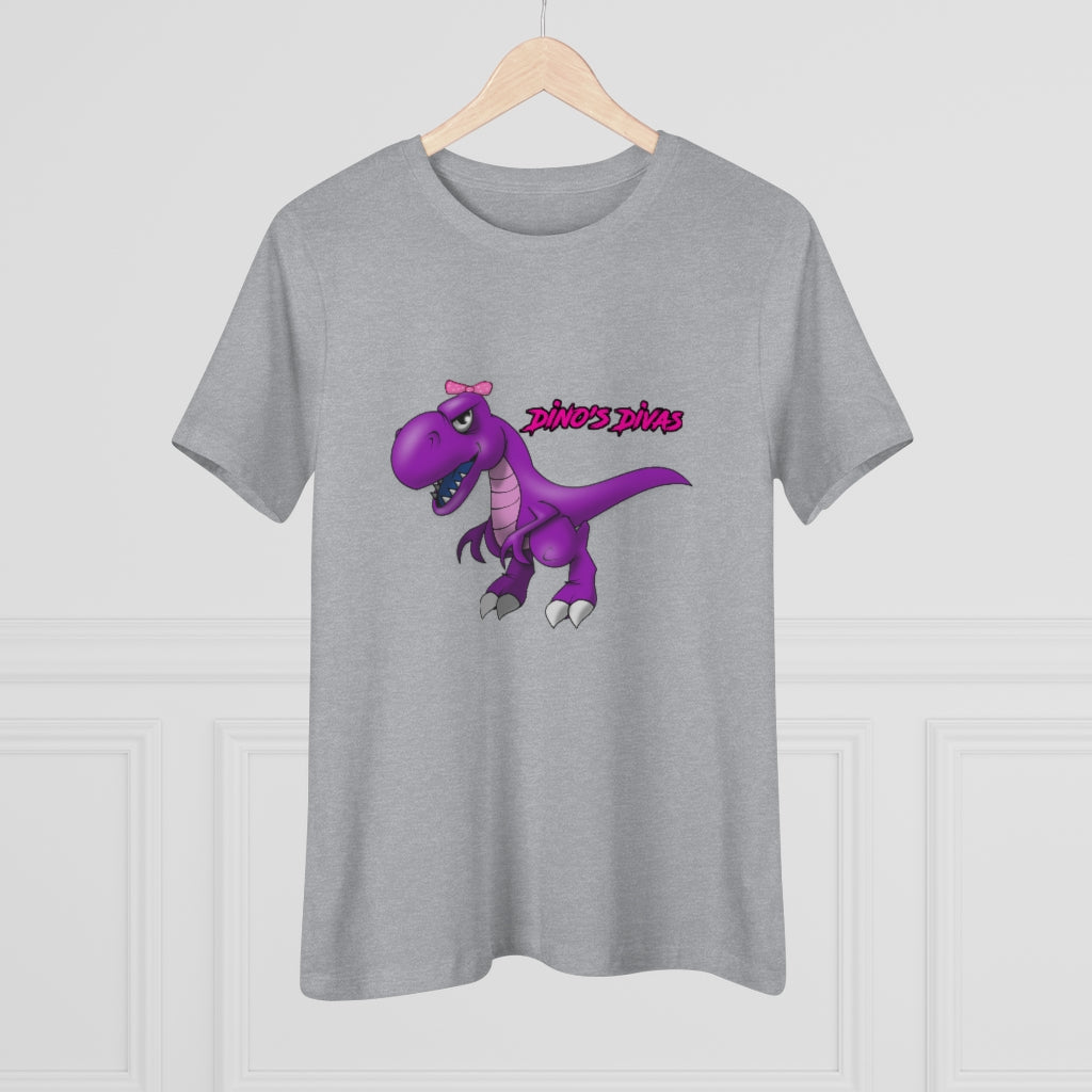 Dino's Divas Women's DinoRC Logo Premium Tee