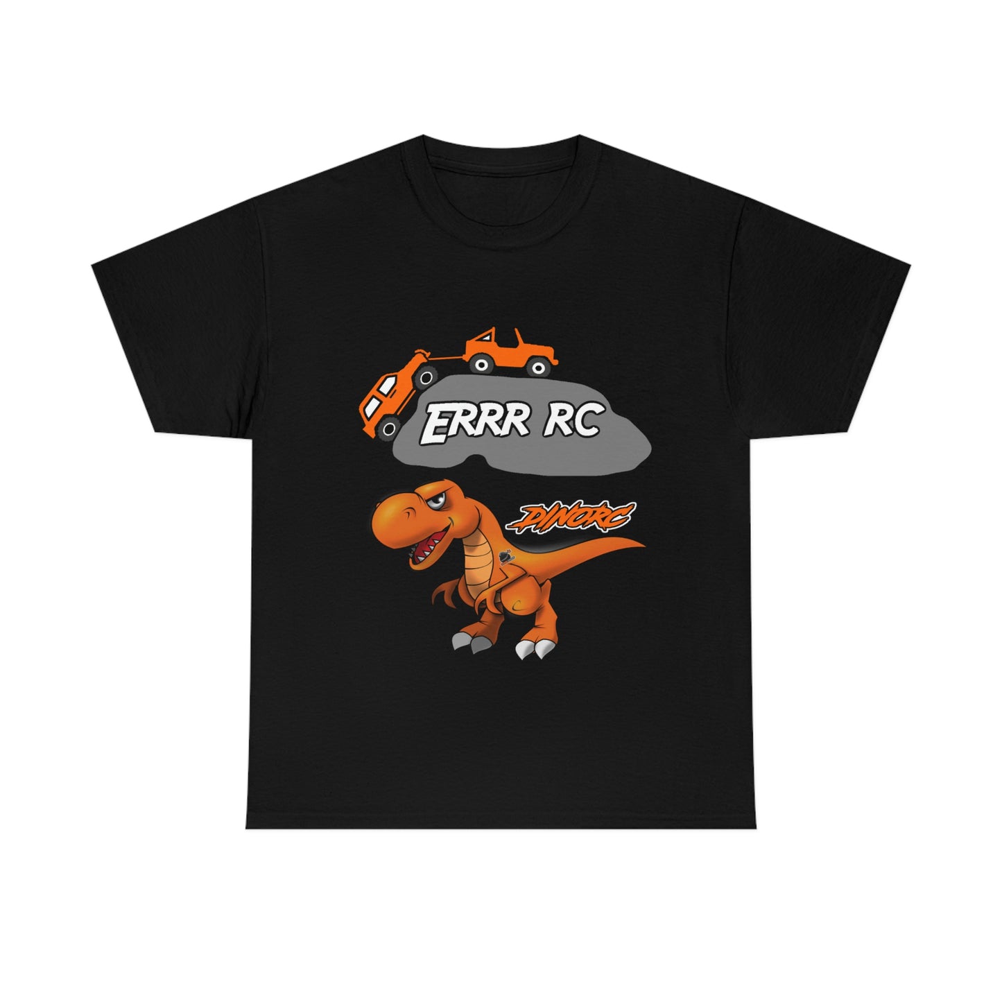 ERRR RC DinoRC Team Driver Jordan Miller Front and Back DinoRc Logo T-Shirt S-5x 5 colors