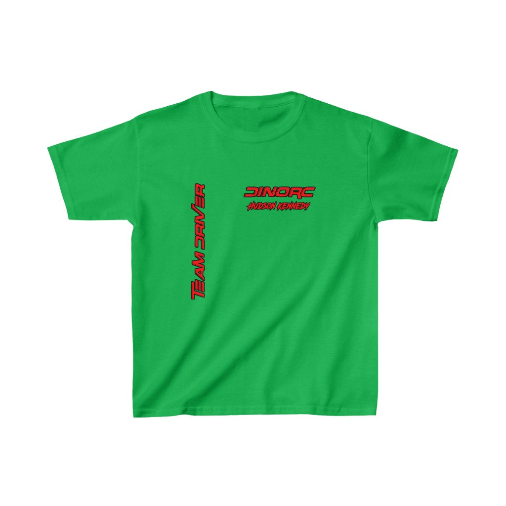 Team Driver Hudson Kennedy DinoRC Logo Kids Heavy Cotton™ Tee