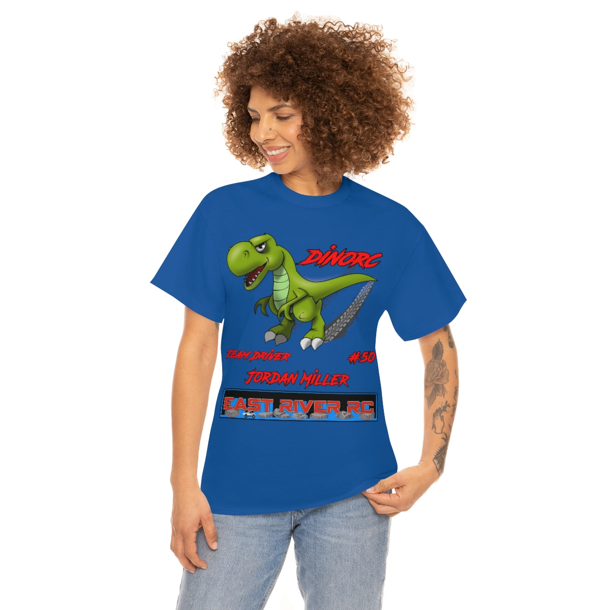 Team Driver Jordan Miller DinoRc Logo T-Shirt S-5x