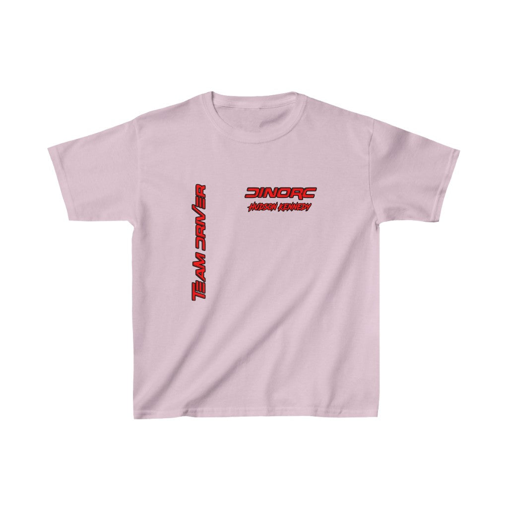 Team Driver Hudson Kennedy DinoRC Logo Kids Heavy Cotton™ Tee