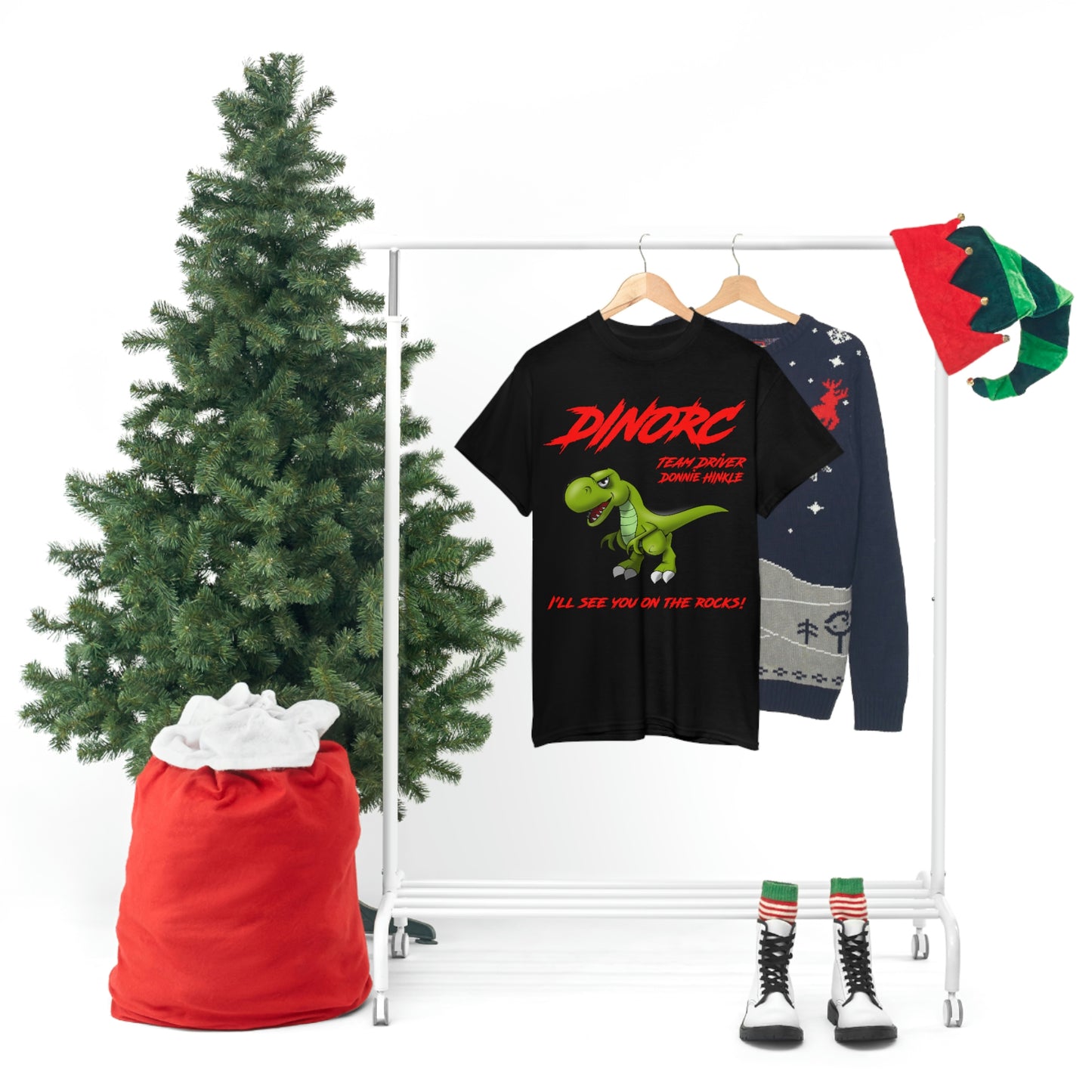 Copy of Team Driver Cody Rowe Front and Back DinoRc Logo T-Shirt S-5x 5 colors