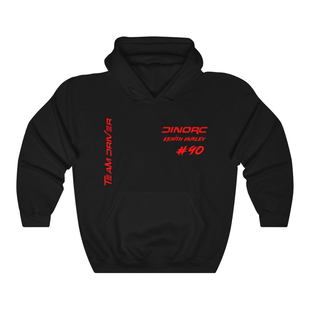 Team Driver Kenith Hurley DinoRC Logo Front Back Heavy Blend™ Hooded Sweatshirt