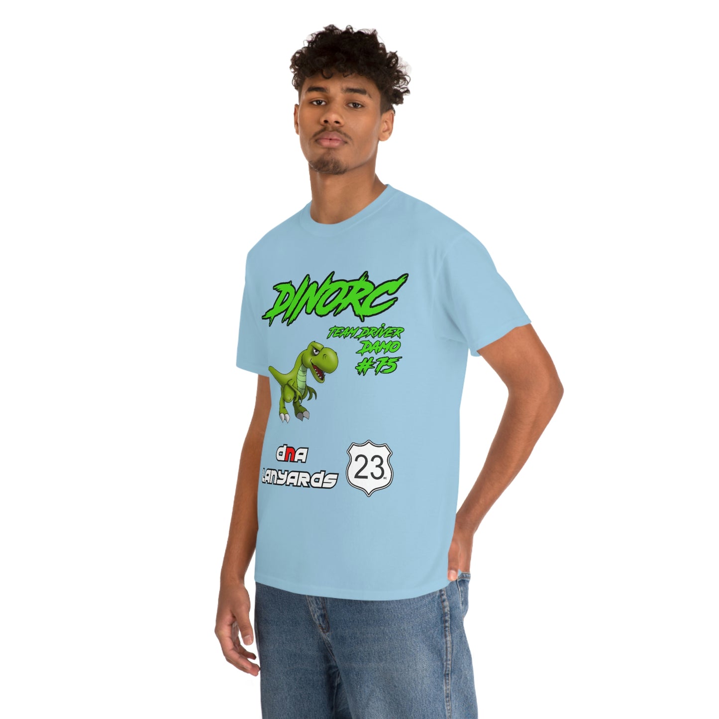 Team Driver DNA Lanyards Front and Back DinoRc Logo T-Shirt S-5x 5 colors