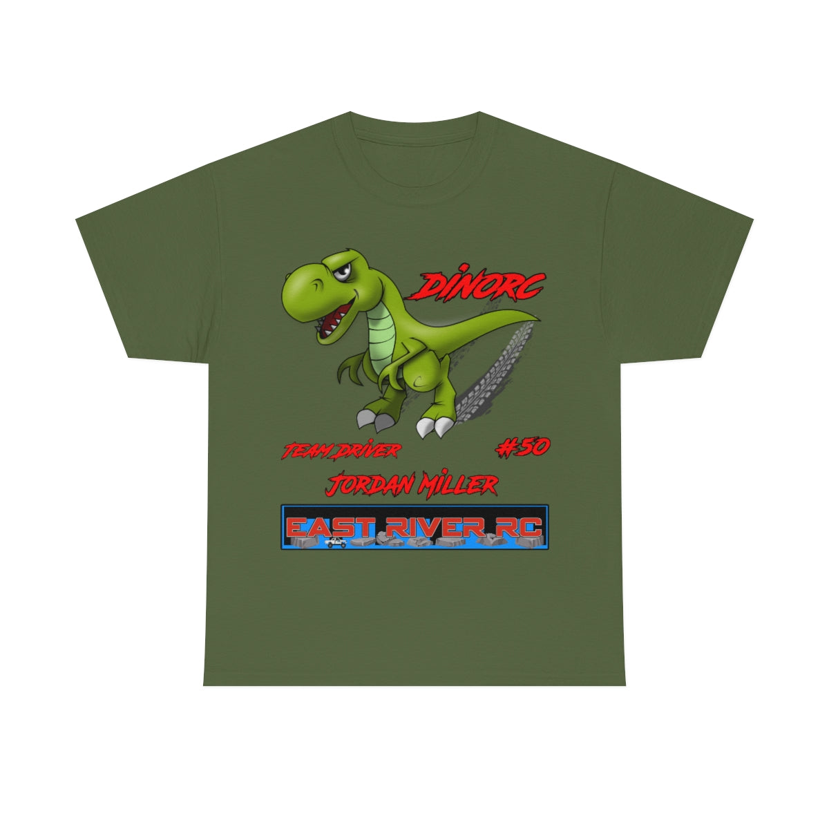 Team Driver Jordan Miller DinoRc Logo T-Shirt S-5x