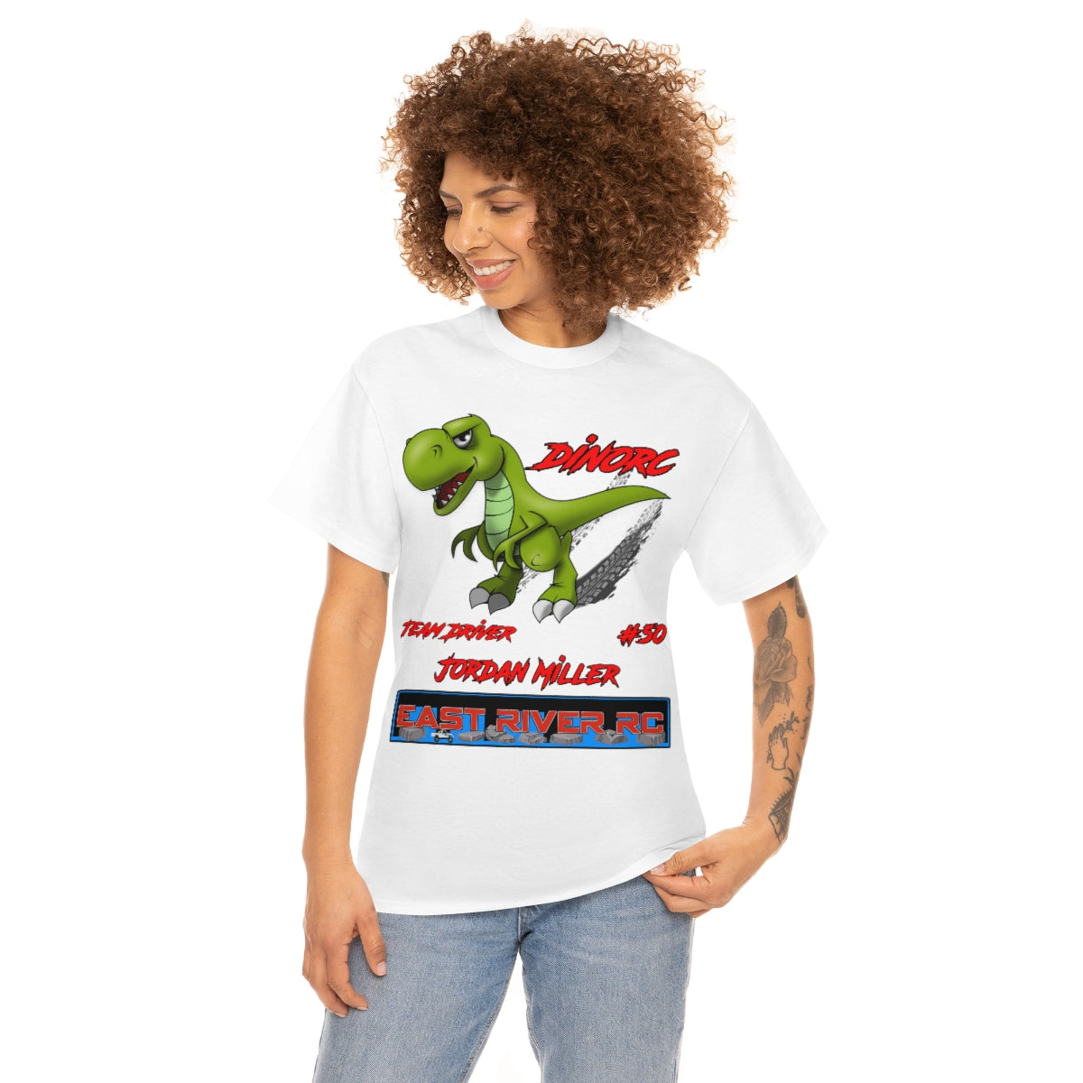Team Driver Jordan Miller DinoRc Logo T-Shirt S-5x