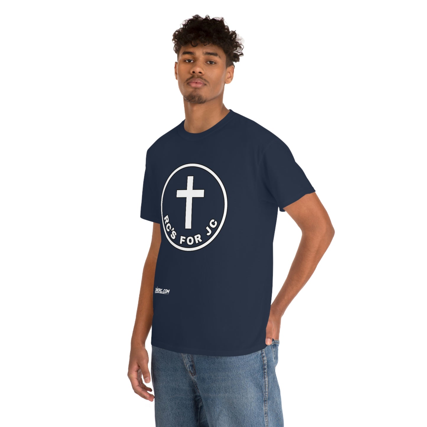 RCSFORJC White Logo 10 color Front only T-Shirt 10 colors S-5x