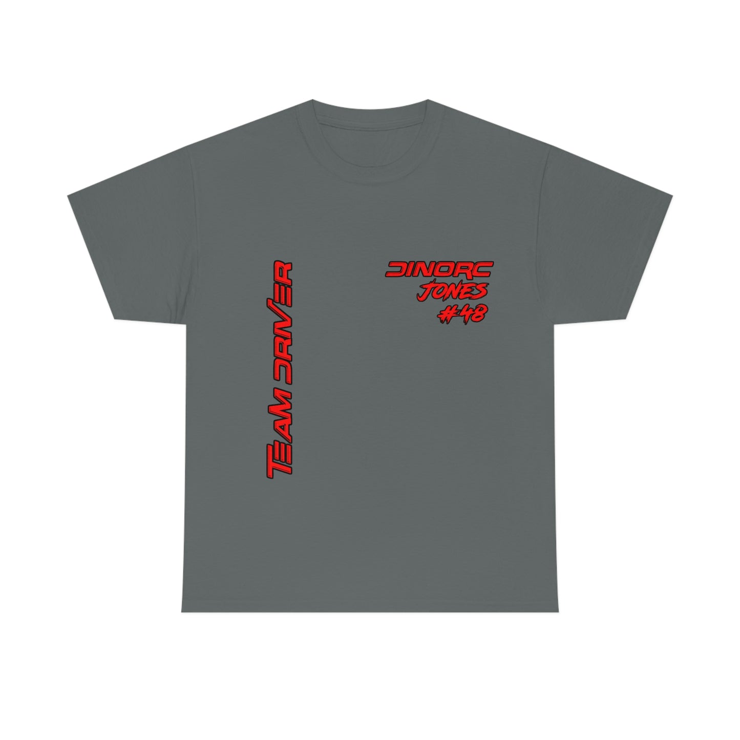 Team Driver Doug Jones Front and Back DinoRc Logo T-Shirt S-5x 5 colors