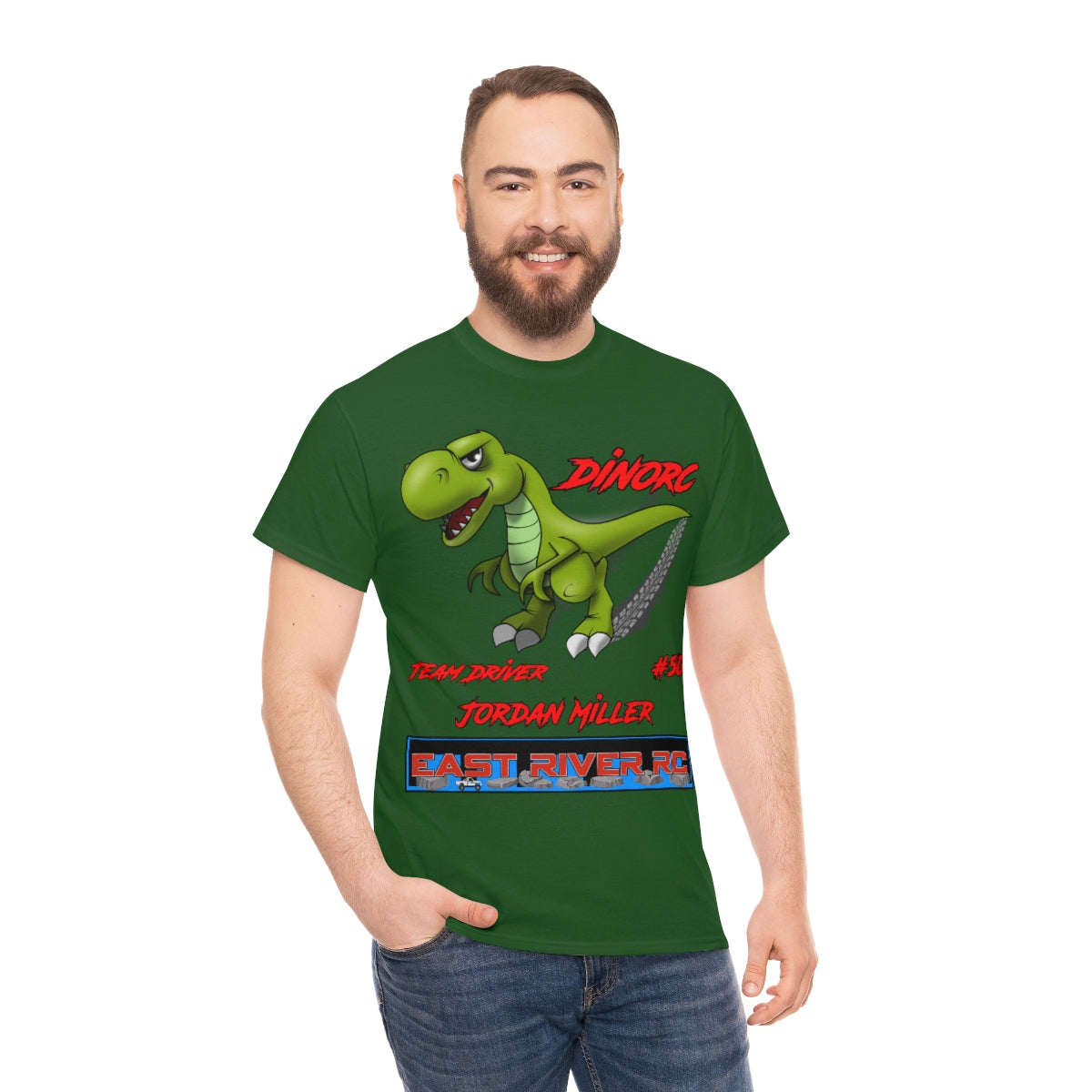 Team Driver Jordan Miller DinoRc Logo T-Shirt S-5x