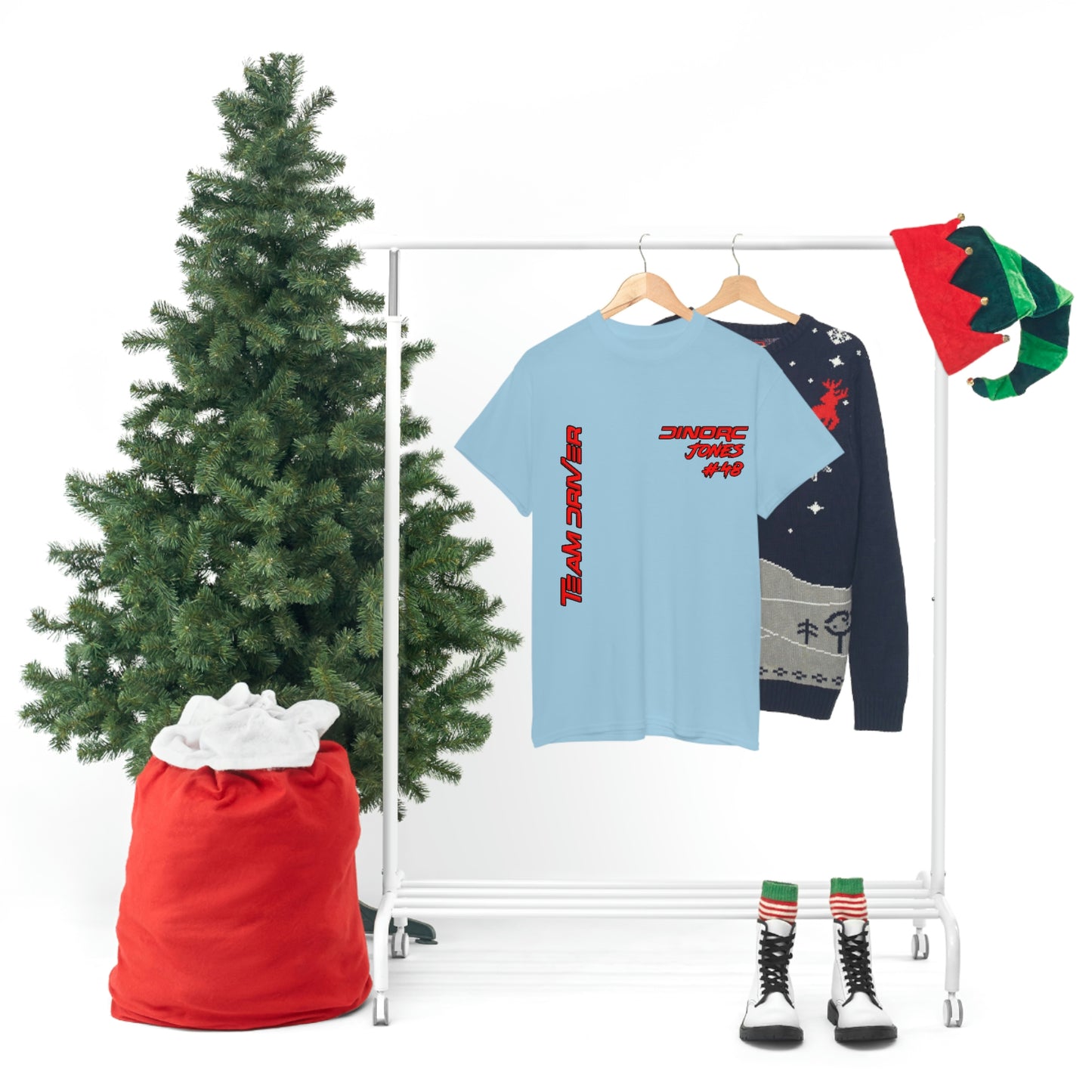 Team Driver Doug Jones Front and Back DinoRc Logo T-Shirt S-5x 5 colors
