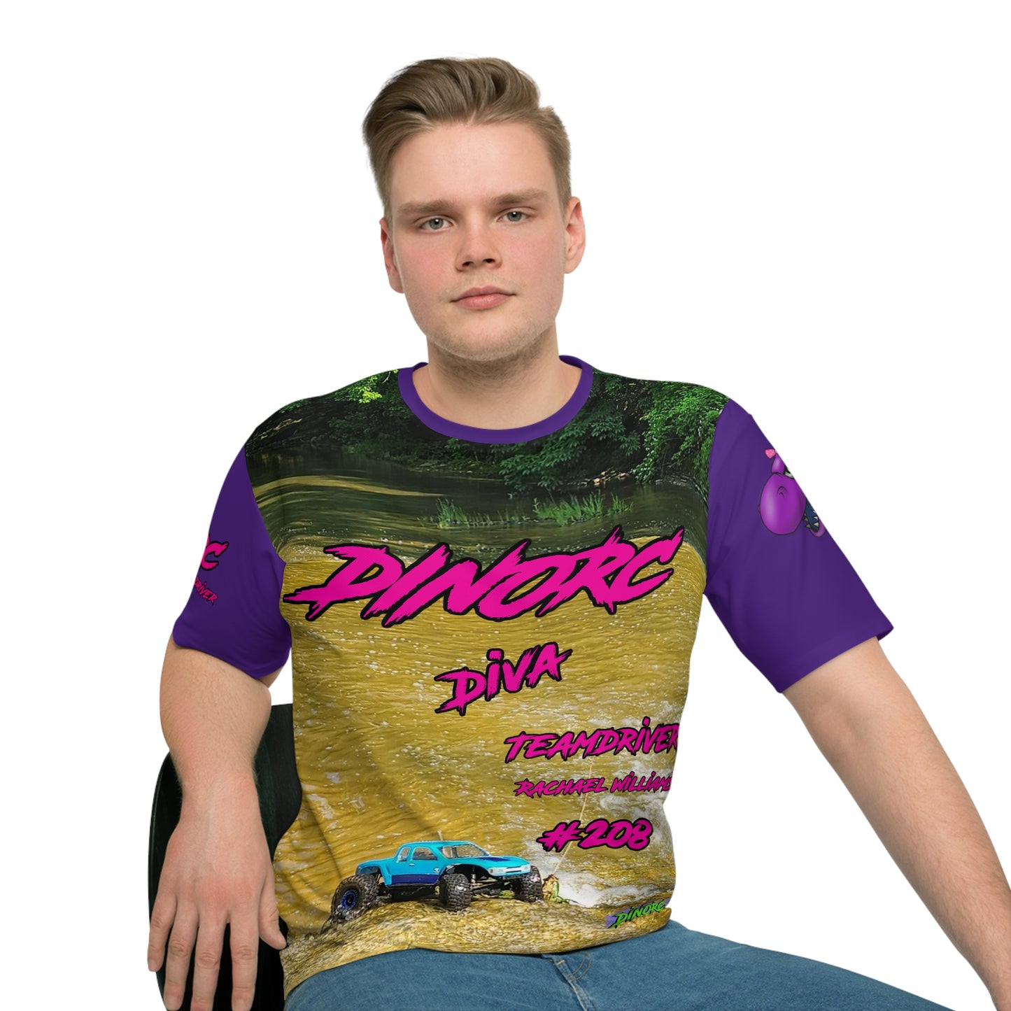Rachael Williams S-5X Dino's Divas Team Driver T-shirt