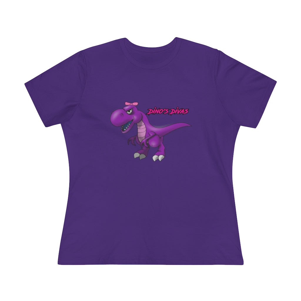 Dino's Divas Women's DinoRC Logo Premium Tee