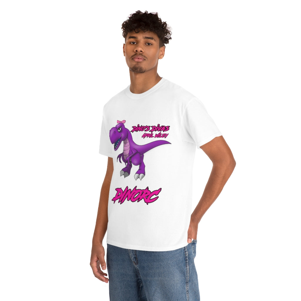 April Wiley Team Driver Dino's Divas DinoRc Logo T-Shirt S-5x