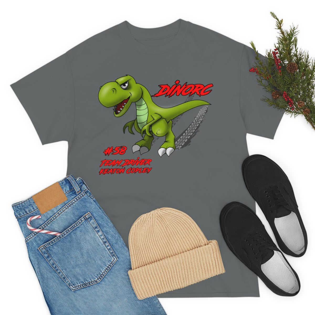 Team Driver Keaton Copley DinoRc Logo T-Shirt S-5x