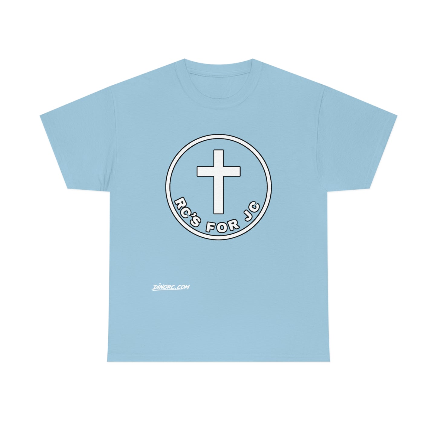 RCSFORJC White Logo 10 color Front only T-Shirt 10 colors S-5x