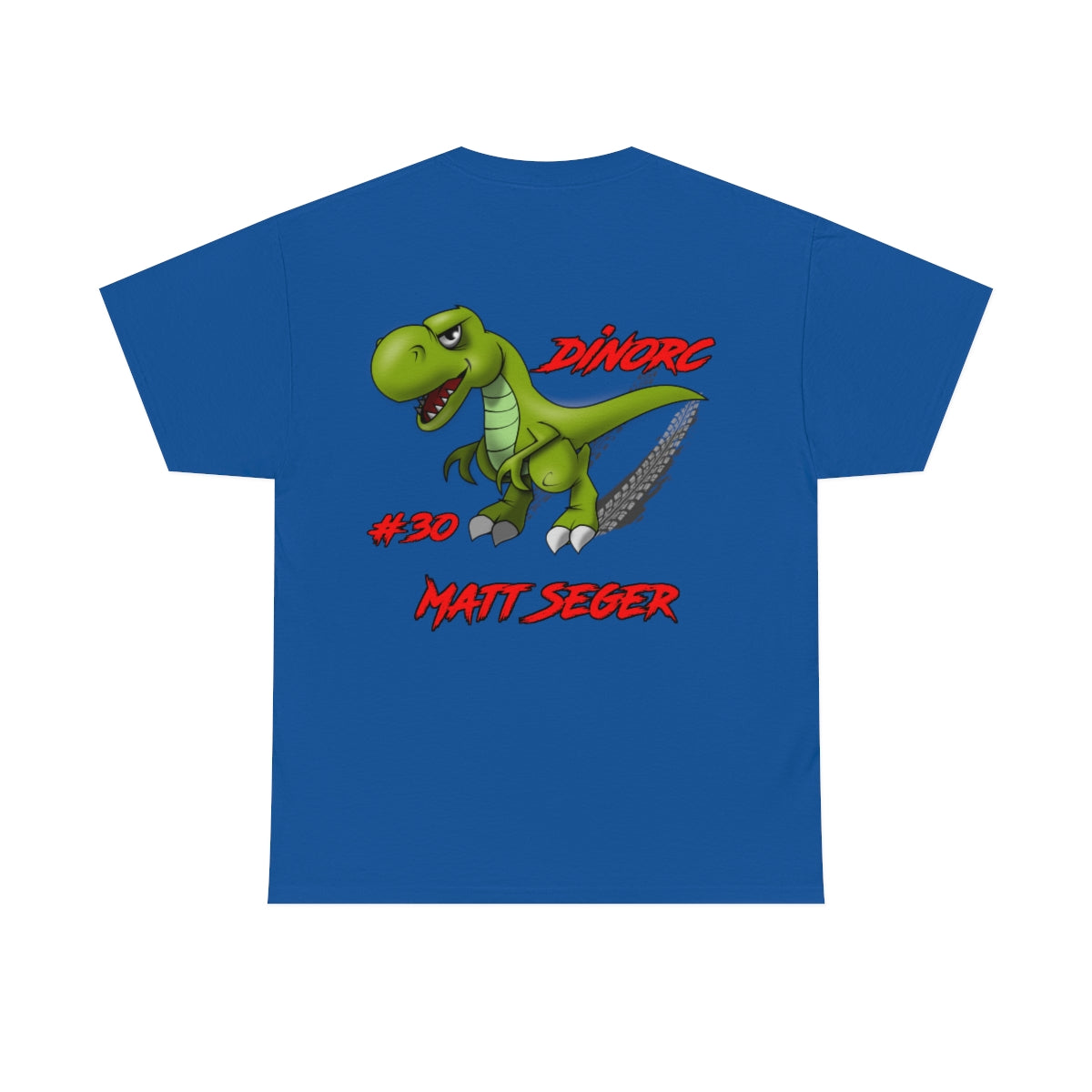Team Driver Matt Seger Front and Back DinoRc Logo T-Shirt S-5x 5 colors