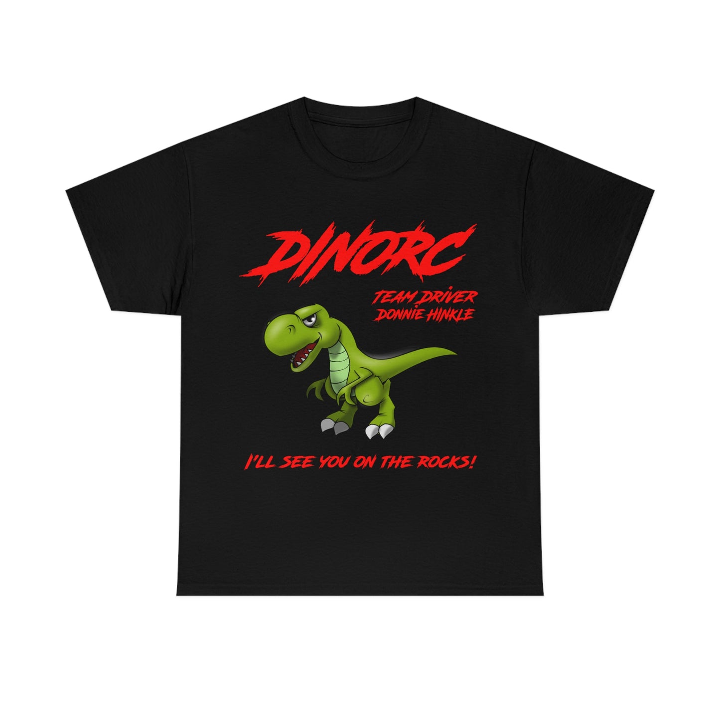 Copy of Team Driver Cody Rowe Front and Back DinoRc Logo T-Shirt S-5x 5 colors