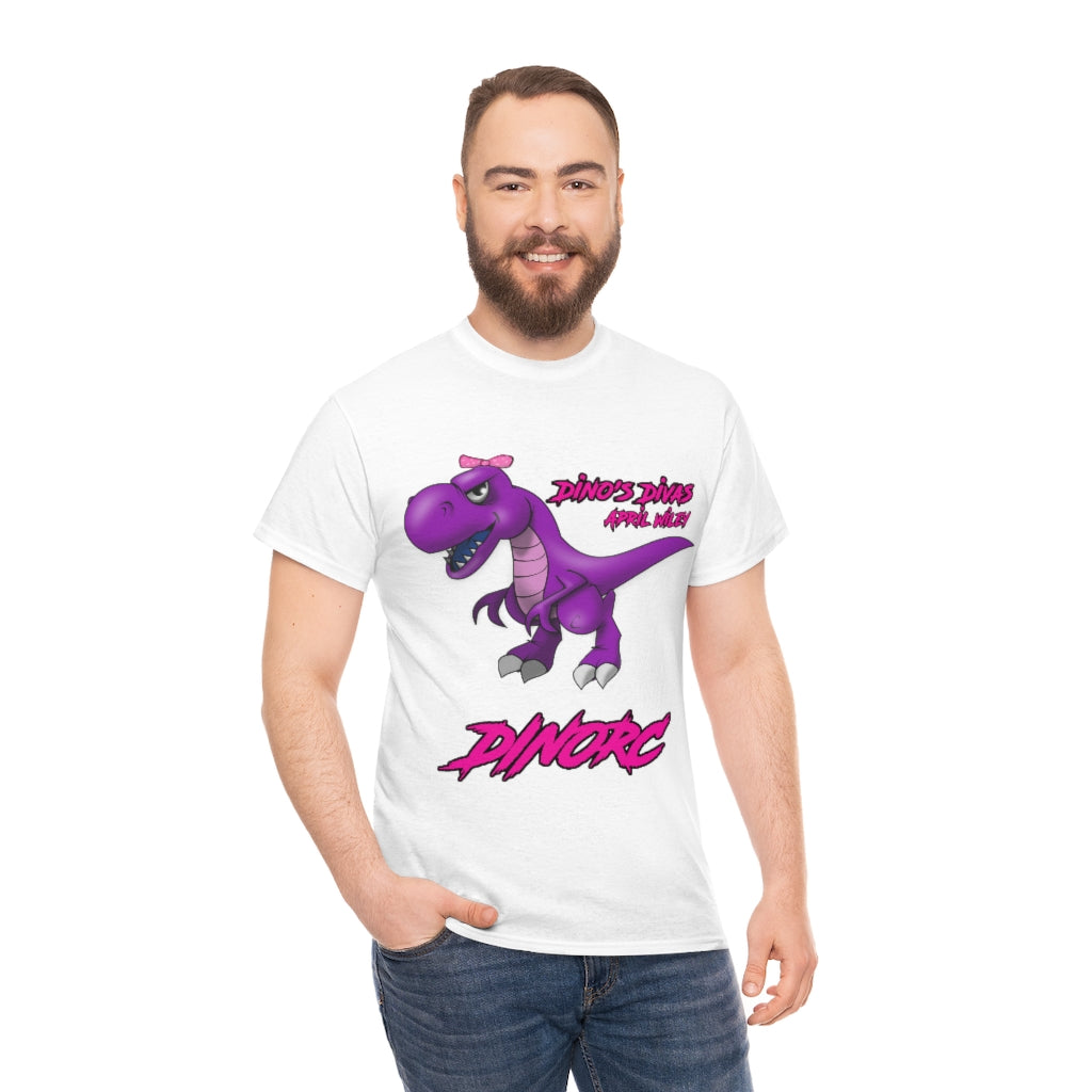 April Wiley Team Driver Dino's Divas DinoRc Logo T-Shirt S-5x