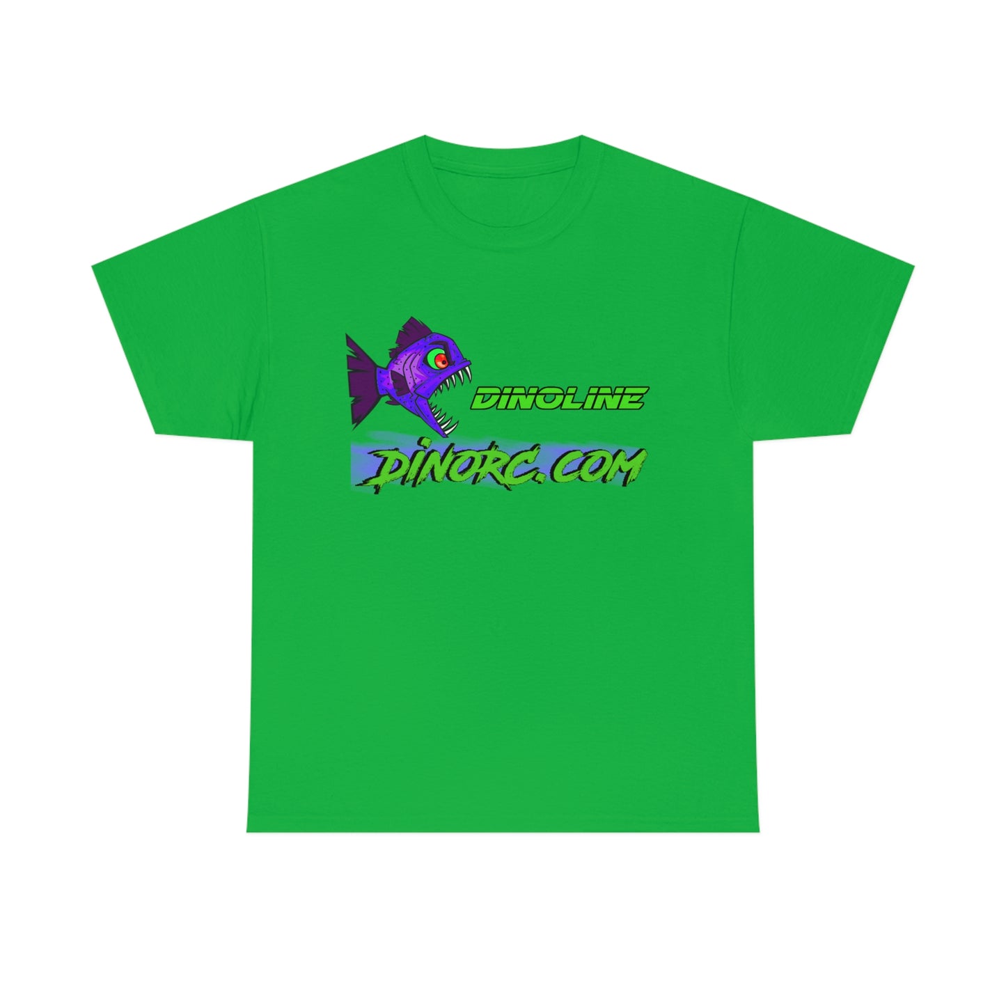 Dinoline Front Back DinoRc Logo T-Shirt S-5x 5 colors