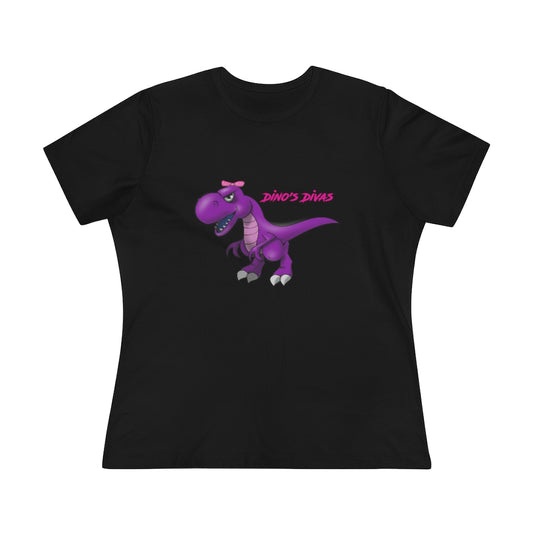 Dino's Divas Women's DinoRC Logo Premium Tee