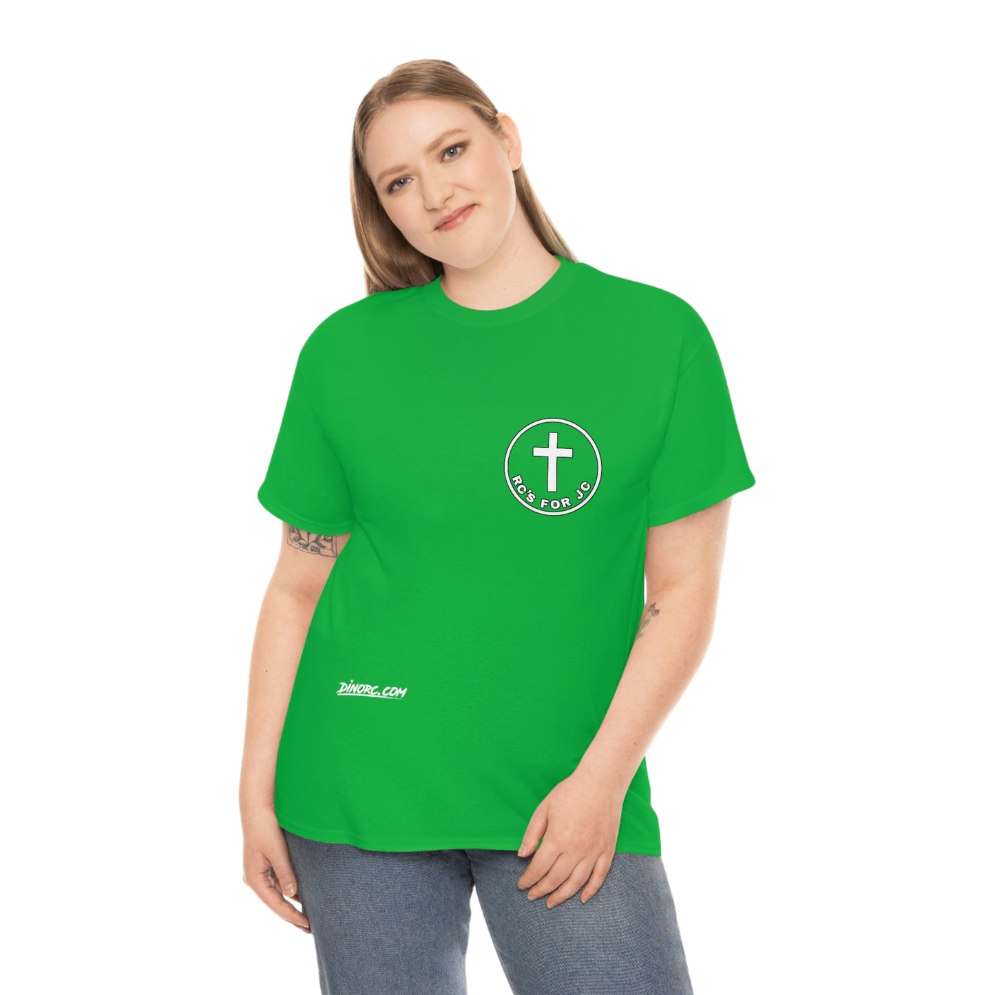 RCSFORJC White Logo Front Back T-Shirt 10 colors S-5x