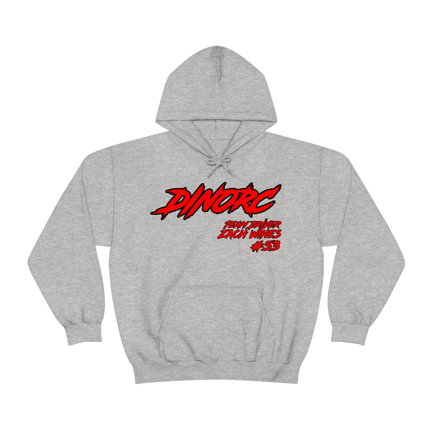 Team Driver Zach Wines DinoRC Logo Hooded Sweatshirt Heavy Blend™ Hooded Sweatshirt