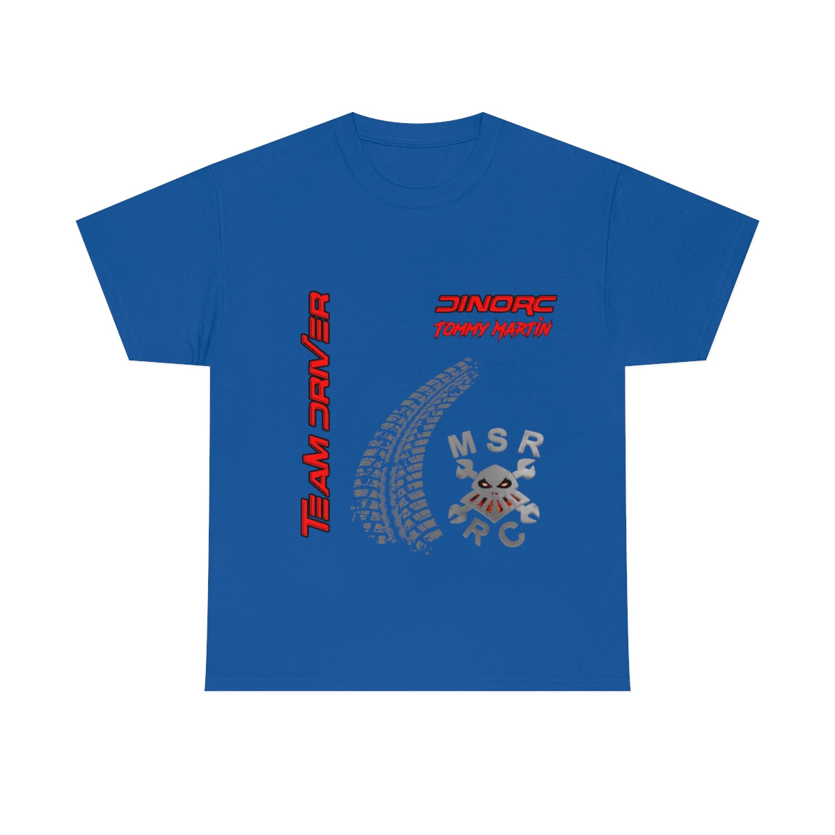 Team Driver Tommy Martin MSR RC Front and Back DinoRc Logo T-Shirt S-5x 5 colors
