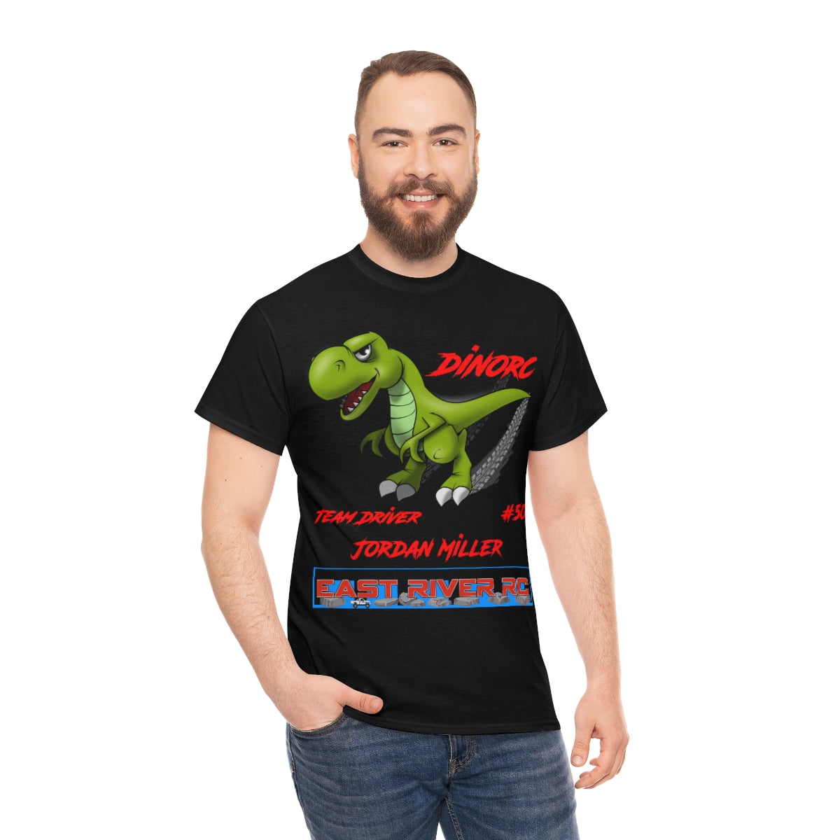Team Driver Jordan Miller DinoRc Logo T-Shirt S-5x