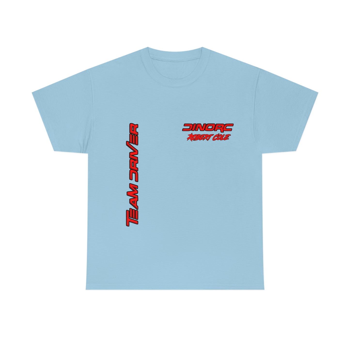 Team Driver Robert Cole Front and Back DinoRc Logo T-Shirt S-5x 5 colors