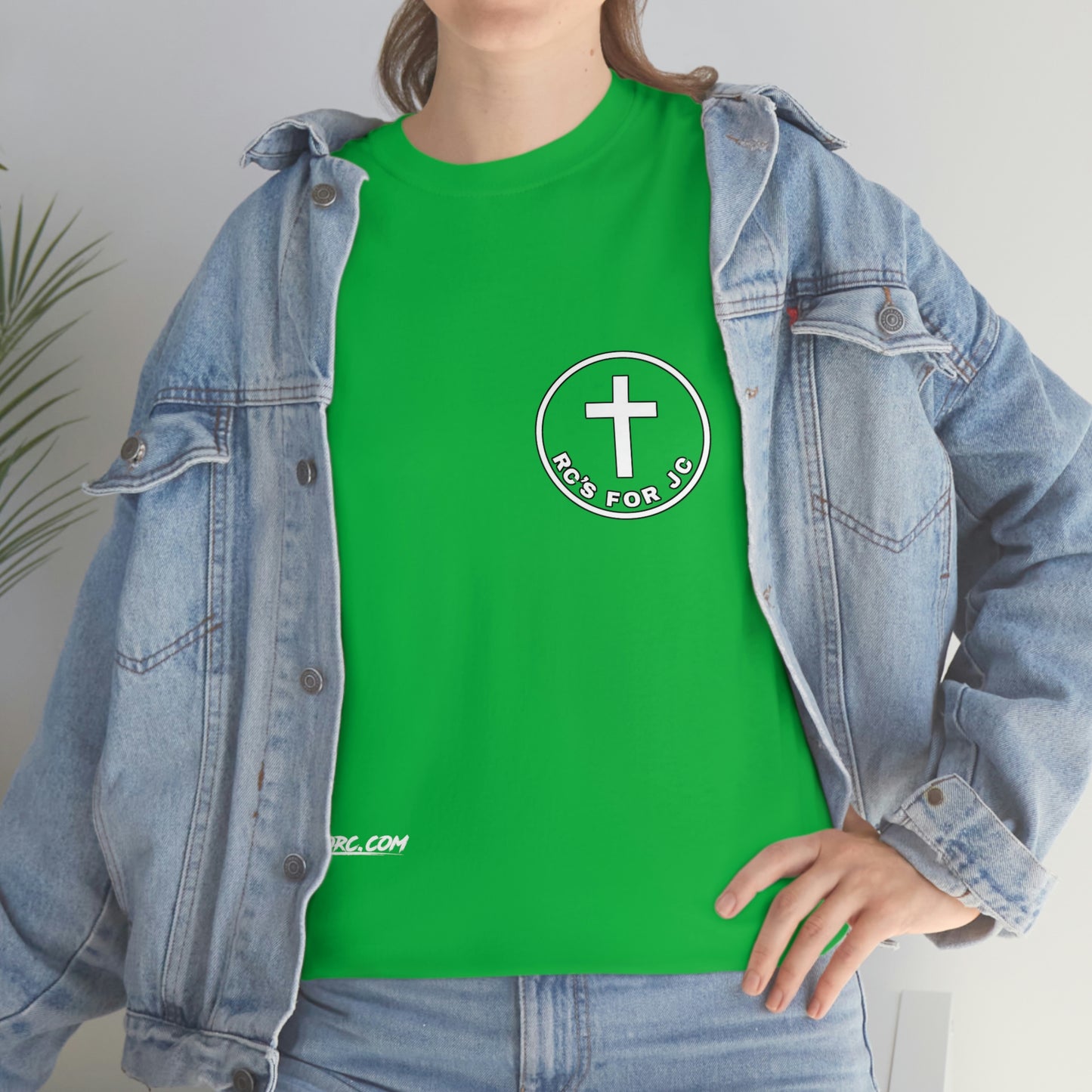 RCSFORJC White Logo Front Back T-Shirt 10 colors S-5x