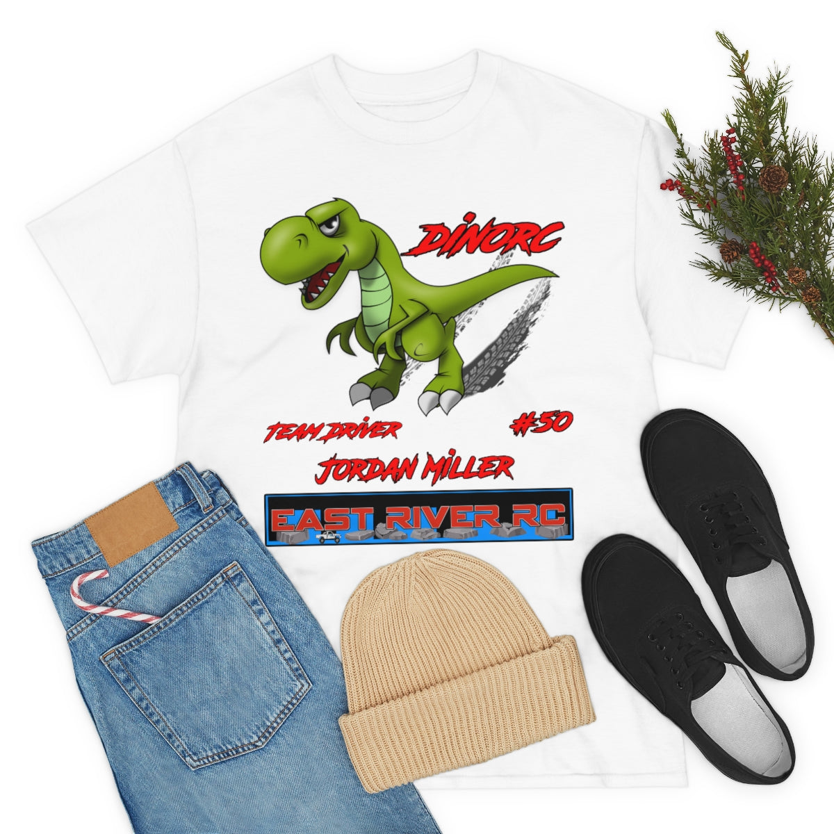 Team Driver Jordan Miller DinoRc Logo T-Shirt S-5x