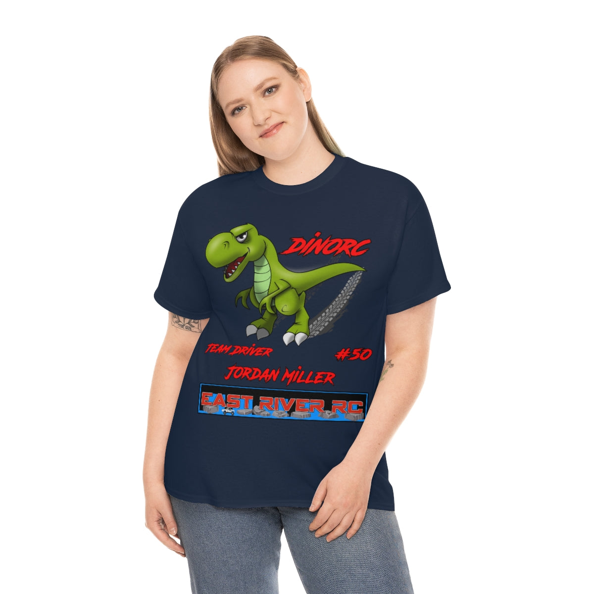 Team Driver Jordan Miller DinoRc Logo T-Shirt S-5x